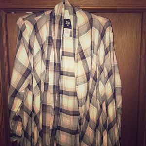 Buckle Billabong light flannel open front